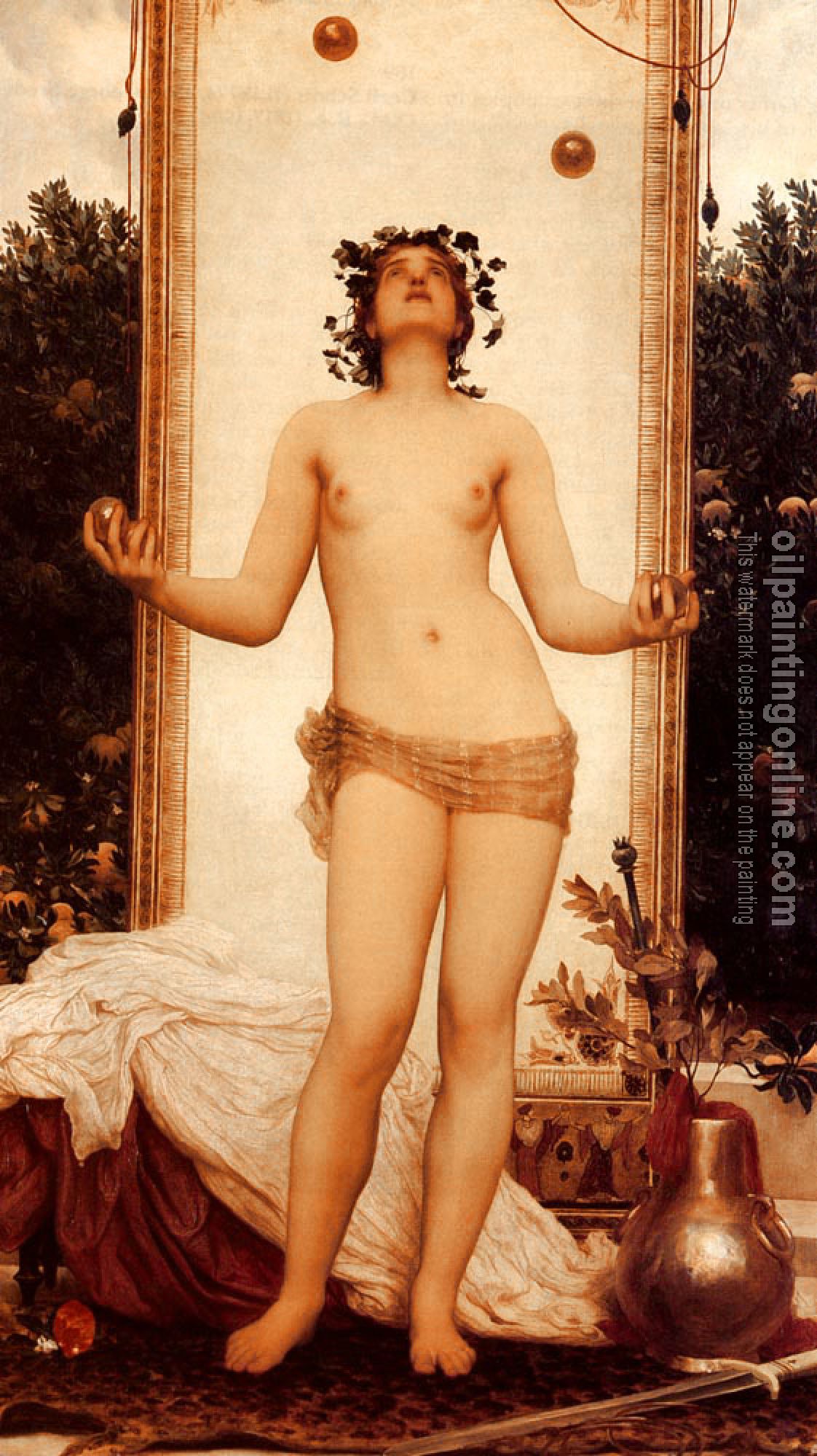 Leighton, Lord Frederick - The Antique Juggling Girl